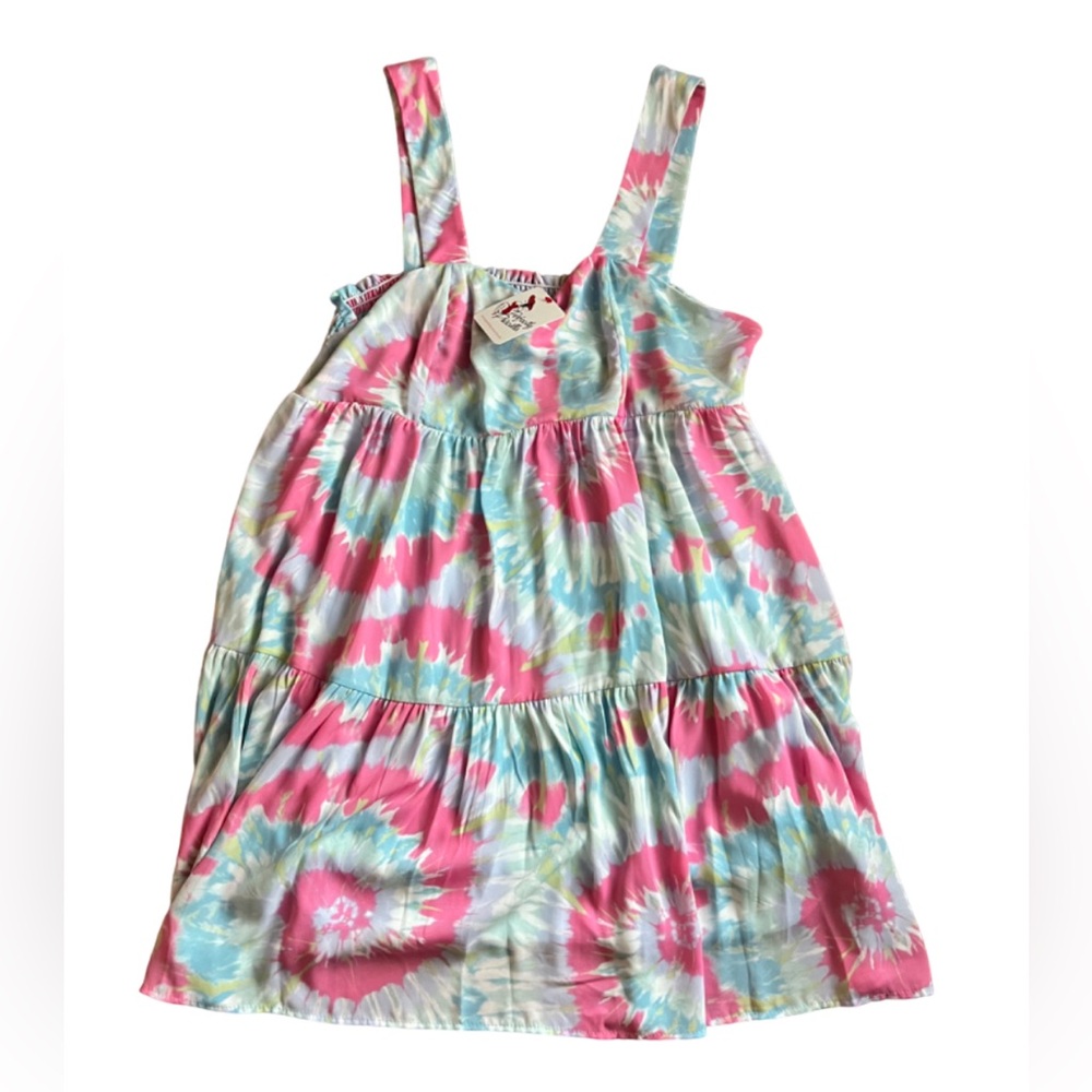 NWT Women’s Tye Die Dress Boutique XL With shirt underneath